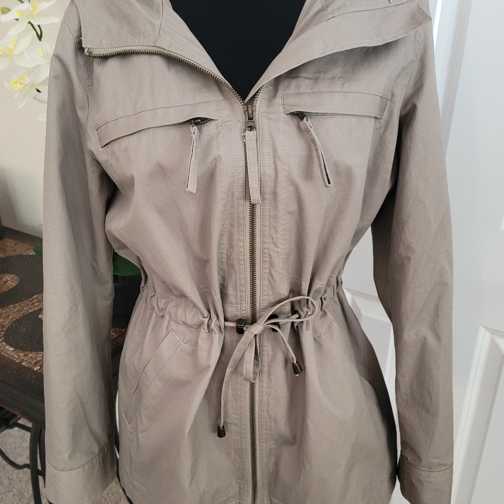 SOLD Halogen Khaki Cargo Jacket